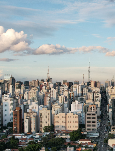 Vista da cidade de São Paulo